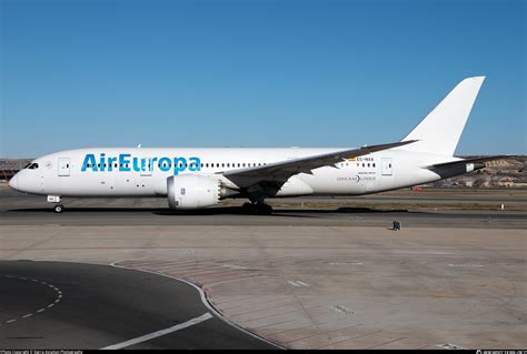 Ec Nxa Air Europa Boeing Dreamliner Photo By Sierra Aviation