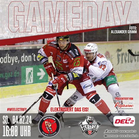 Game Day Eisbaeren Regensburg