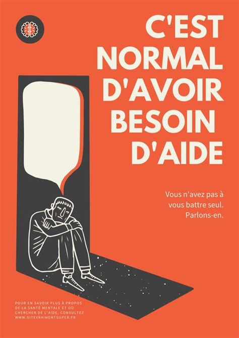 Affiche Sur La Santé Mentale Les Plus Beaux Modèles Canva