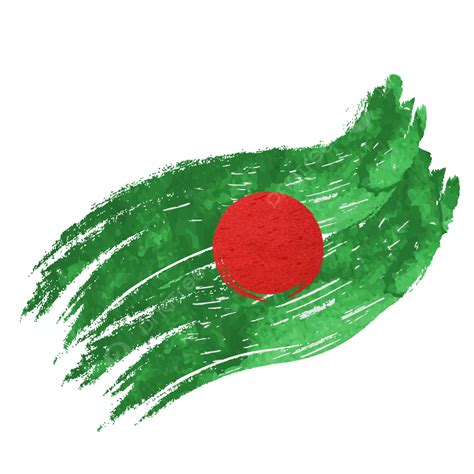 Bangladesh Flag Vector Design Images Bangladesh Flag Watercolor Brush Effect Bangladesh Flag