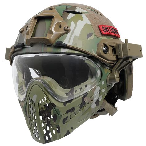 Buy Onetigris Pj Helmet F Airsoft Paintball Helmet Integrated