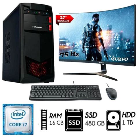 Ripley COMPUTADORA PC INTEL CORE I7 3 4 GHZ RAM 16GB DISCO DURO 1TB