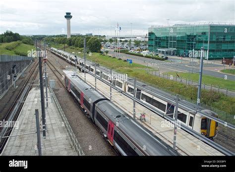 Stansted airport railway station Stock Photo, Royalty Free Image ...