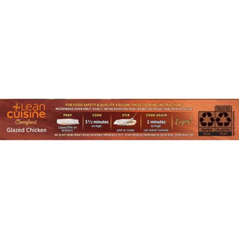 Lean Cuisine Comfort Glazed Chicken Frozen Meal 8 5 Oz Smith’s Food And Drug