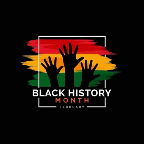 Premium Vector Black History Month African American History