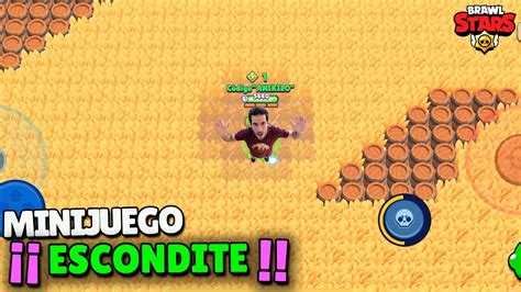 CAMPERO En Un MAPA FULL ARBUSTOS MINI JUEGO BRAWL STARS YouTube