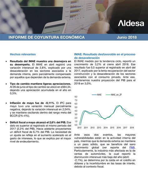 Informe de Coyuntura Económica Junio 2018 PDF