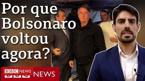 Fatores Que Influenciaram Volta De Bolsonaro Ao Brasil Bbc News Brasil