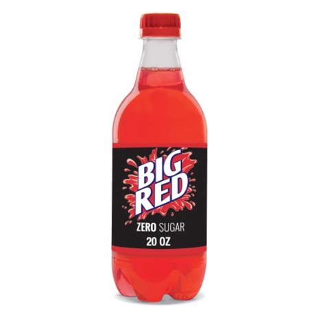 Big Red® Zero Sugar Soda Bottle, 20 fl oz - Kroger