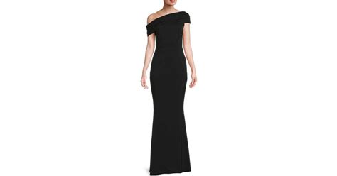 Katie May Layla Off Shoulder Mermaid Gown In Black Lyst