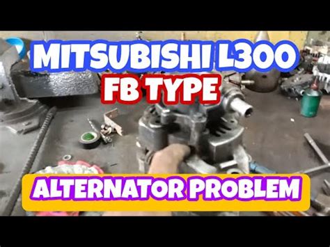 Mitsubishi L Fb Type Alternator Problem Youtube