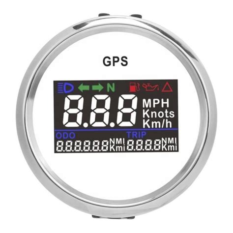 Dioche Jauge Gps Compteur De Vitesse Gps Po Compteur Kilom Trique