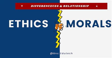 Ethics Vs Morals What Is The Difference