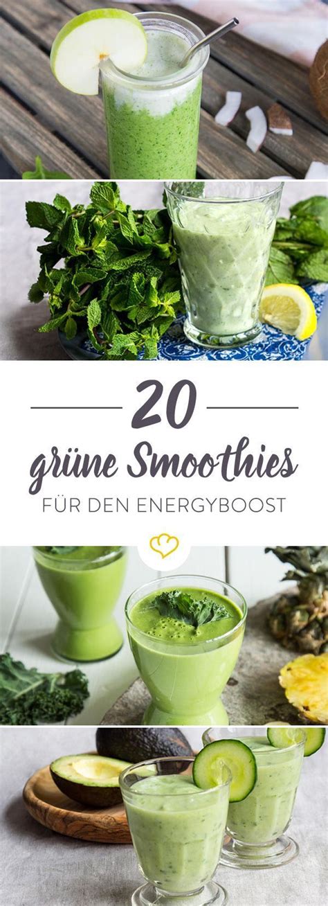 20 Grüne Smoothie Rezepte hol dir den Energiekick ins Glas