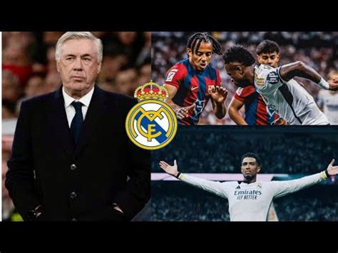 Just In Ancelotti Talks Bellingham Vinicius Rodrygo Mendy Arda