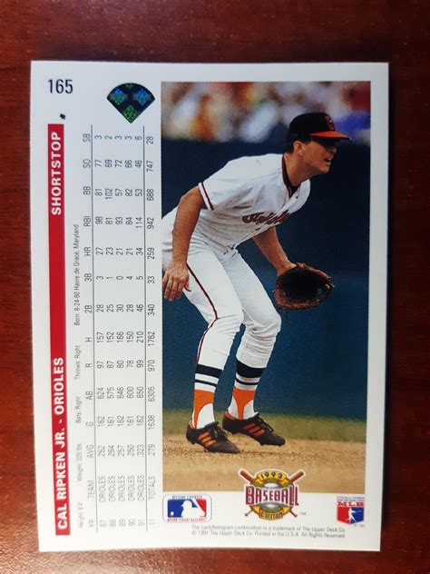 Cal Ripken Jr Prices Upper Deck Baseball Cards