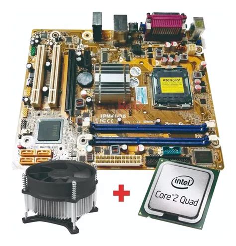 Kit Core 2 Quad Q9550 Placa Mãe Ipm41 775 Ddr3 Barato MercadoLivre