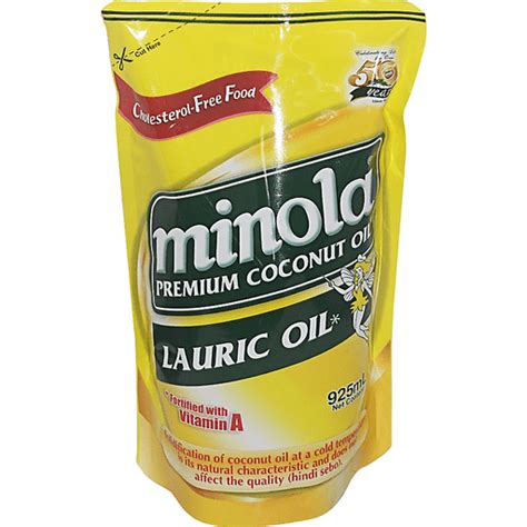 Minola Coconut Oil 925ml Cooking Oil Walter Mart