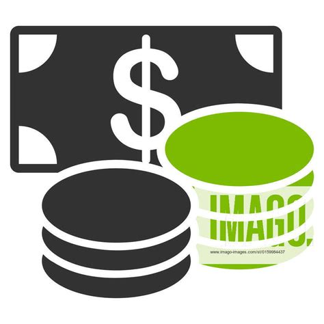 Cash Icon From Business Bicolor Set This Flat Raster Symbol Uses Eco