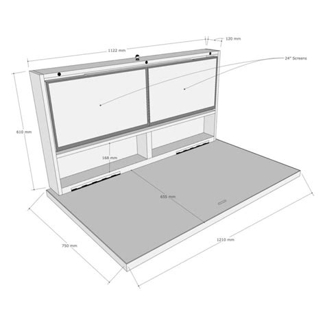 DropTop Pro L Pith Stem In 2024 Home Office Setup Folding Desk