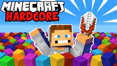 UNLIMITED WOOL In Minecraft Hardcore YouTube