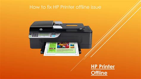 Ppt How To Fix Hp Printer Offline Issue Powerpoint Presentation Free Download Id 9048084