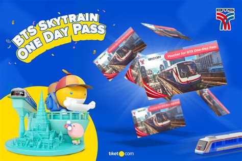 Tiket Bangkok BTS Skytrain One Day Pass Harga Promo Tiket