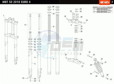 FRONT FORK Rieju MRT 50 SM SPECIAL EDITION EUROPE IV LOW BLACK 2018