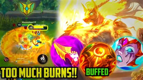 Wild Rift New Nasus Build Crazy Burn Damage New Sunfire Is Good On