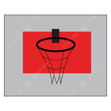 Basketball Ring Vector Or Color Illustration Hoop Rim Basketball Png