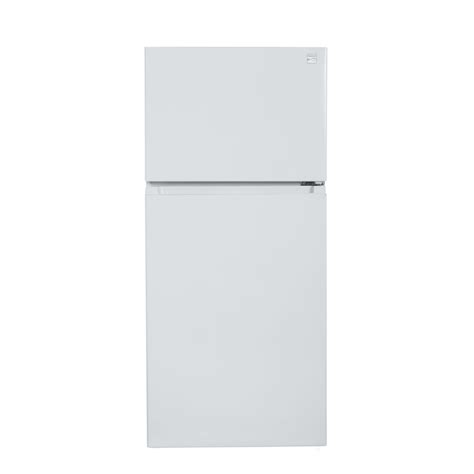 Kenmore 183 Cu Ft Top Freezer Refrigerator White Garage Ready In The