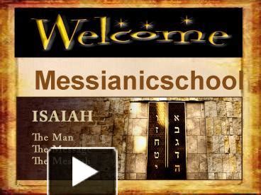 Ppt Messianic Bible Study Powerpoint Presentation Free To