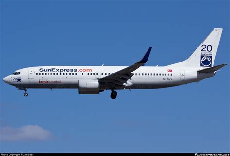 Tc Suv Sunexpress Boeing N Wl Photo By Jan Seba Id