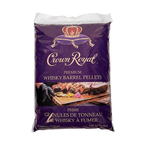 Lb Crown Royal Whiskey Barrel Pellets Pack Crpel Pk The Home Depot