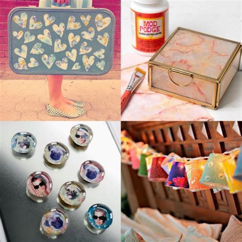 Gifts To Make Mod Podge