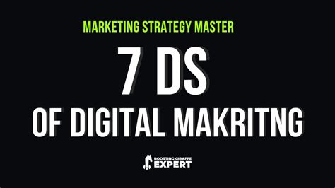 Mastering Digital Marketing Unveiling The 7Ds Strategy Dave Chaffey