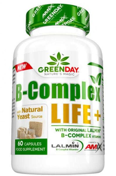 Vásárlás Amix Nutrition GreenDay B Complex Life Forte kapszula 60 db