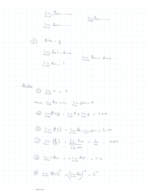 Solution Calculus 1 Lecture 16 Limits Studypool