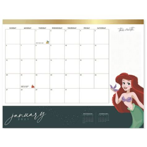 The Happy Planner® Disney 18 Month Desk Calendar - Walmart.com ...