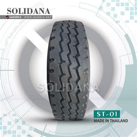 Hanmix Solidana Truck Bus Tire All Steel Radial Long Haul Heavy Duty