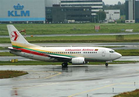 Lithuanian Airlines Ly Azy Cn Amsterdam Schip Flickr