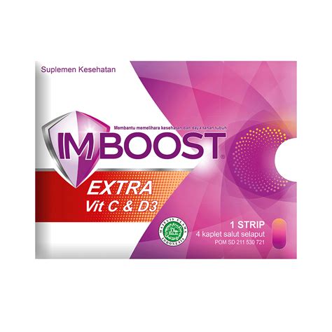 Imboost Imboost Extra Vitamin C Dan Vitamin D3