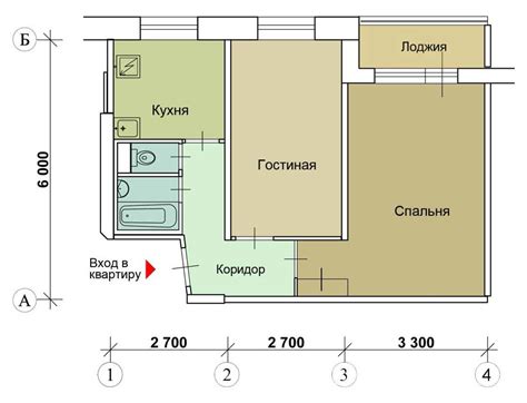 Перепланировка квартир в домах серии Ii 49