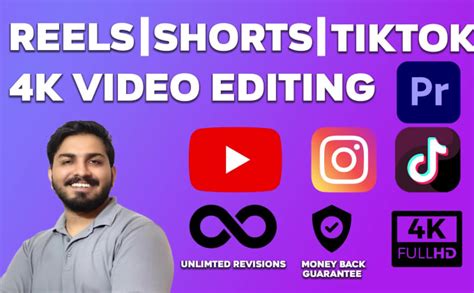 Edit Your Instagram Reels Tiktok Youtube Shorts Videos By Talhaarbaz