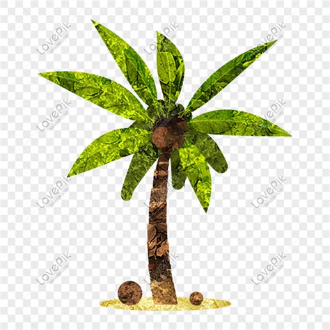 16 Lukisan Pokok Kelapa Info Spesial