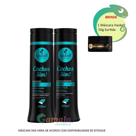 Kit Haskell Cachos Sim Shampoo E Condicionador Ml Submarino