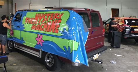 Mystery Machine Car Wrap Custom Vehicle Wraps