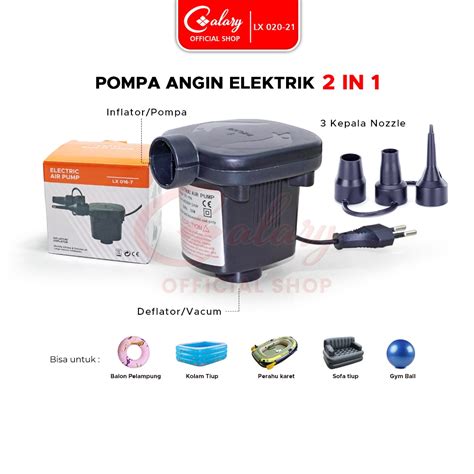 Jual Speeds Pompa Angin Elektrik Otomatis Untuk Kolam Renang Dan Kasur