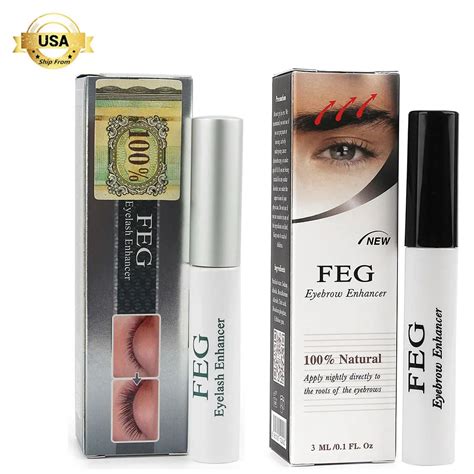 Usa Shipping Eyelash Enhancer Eyebrow Growth Serum Natural Herbal