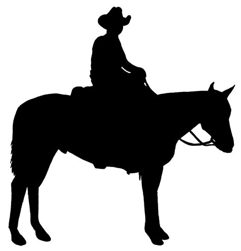 Cowboy Silhouette Images | Free download on ClipArtMag